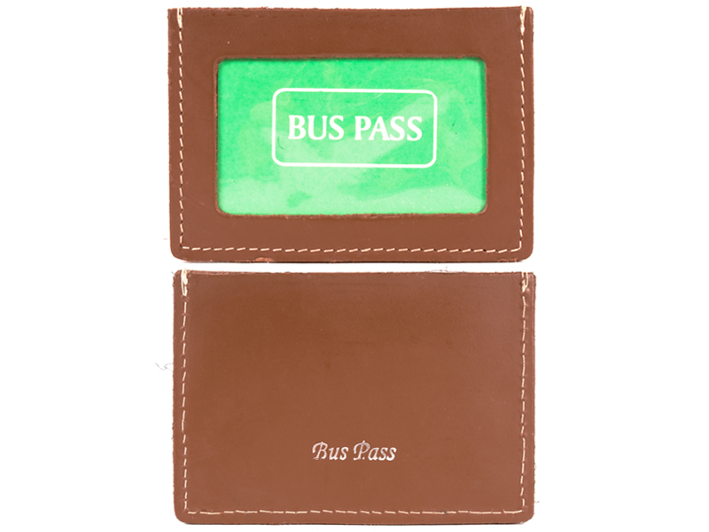 (image for) LARGE BUS PASS BROWN